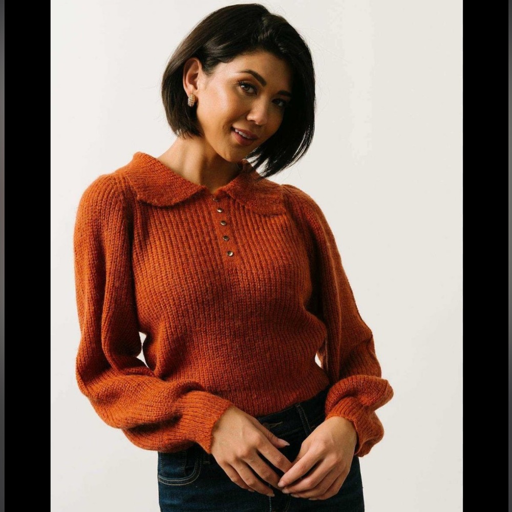 Baltic born Bryce puff sleeve sweater